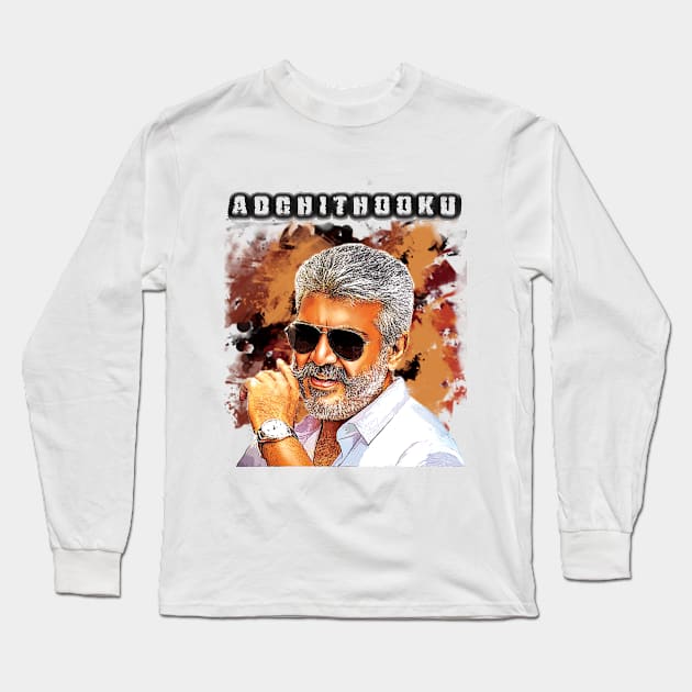 AJITH ADCHITHOOKU Long Sleeve T-Shirt by VeeGoMart365